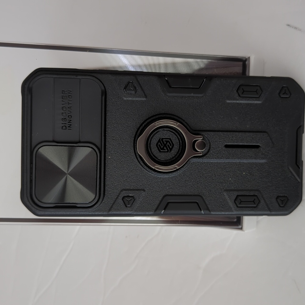 New Cam Shield Armor Black Phone Case For iPhone 13 Pro - Picture 5 of 7